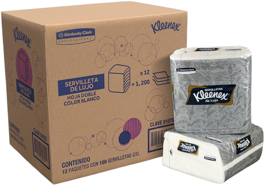 Servilleta Tradicional Kleenex® de Lujo